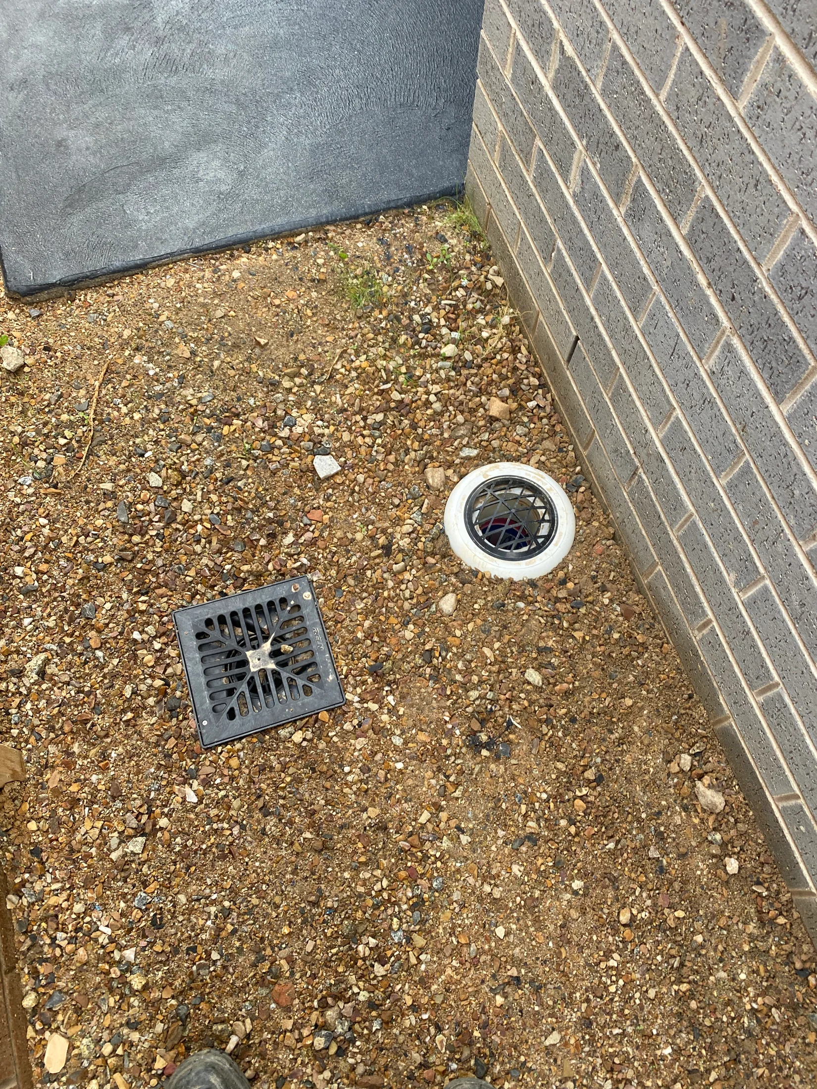 Picture of finished and capping sewer IO and stormwater drain